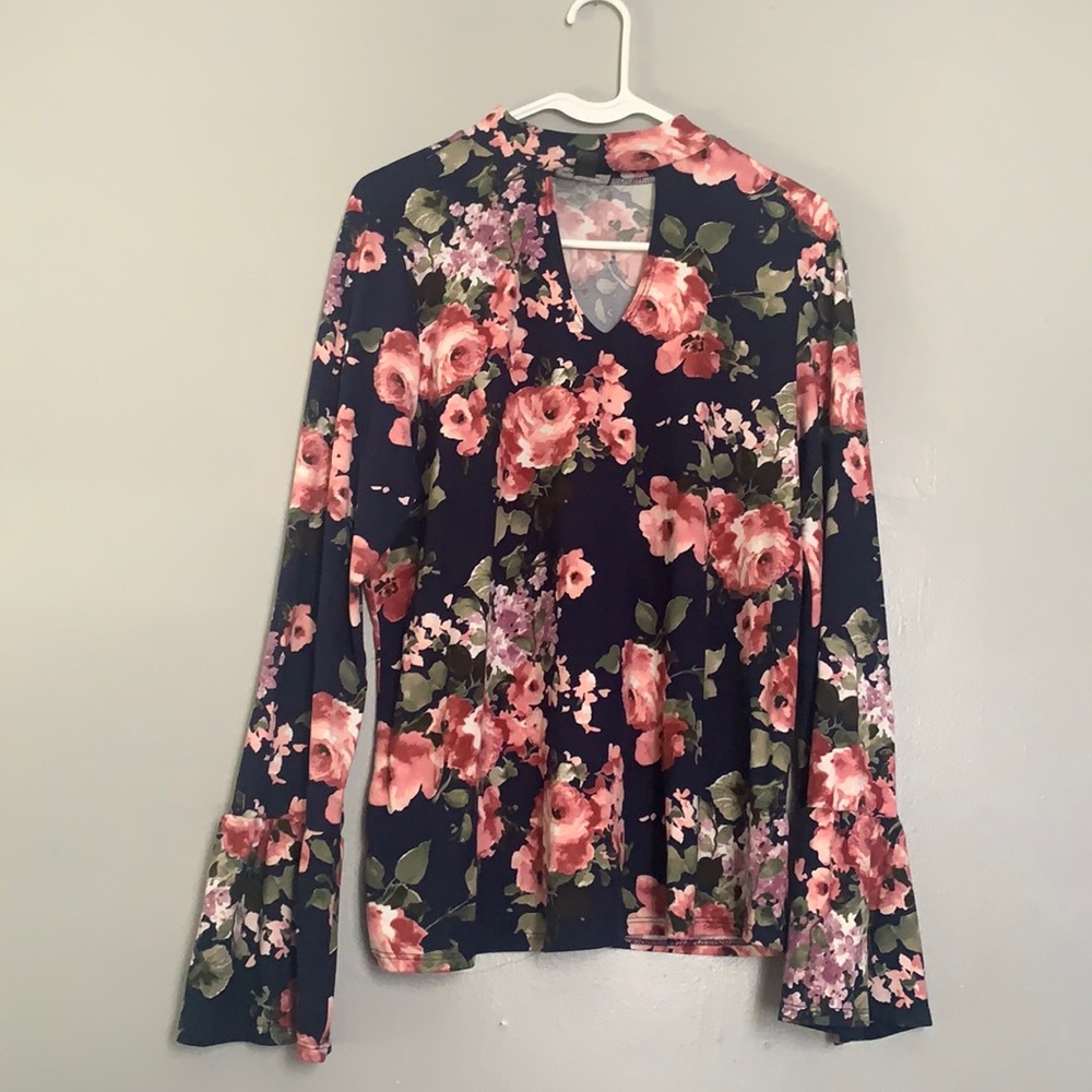 Floral blouse
